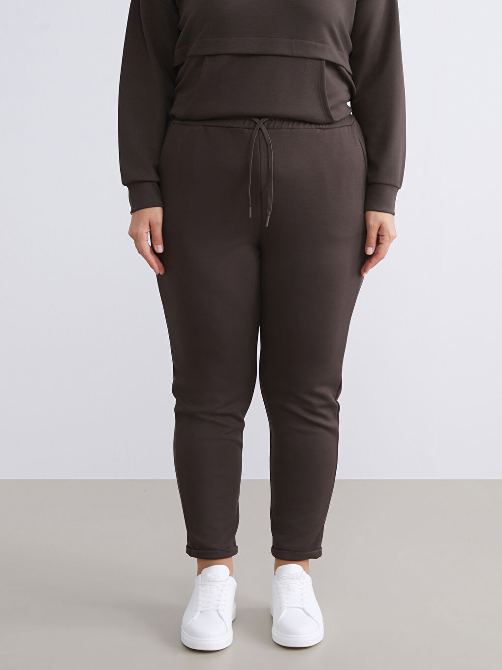 Women's Sweatpants with Elastic Waist-5