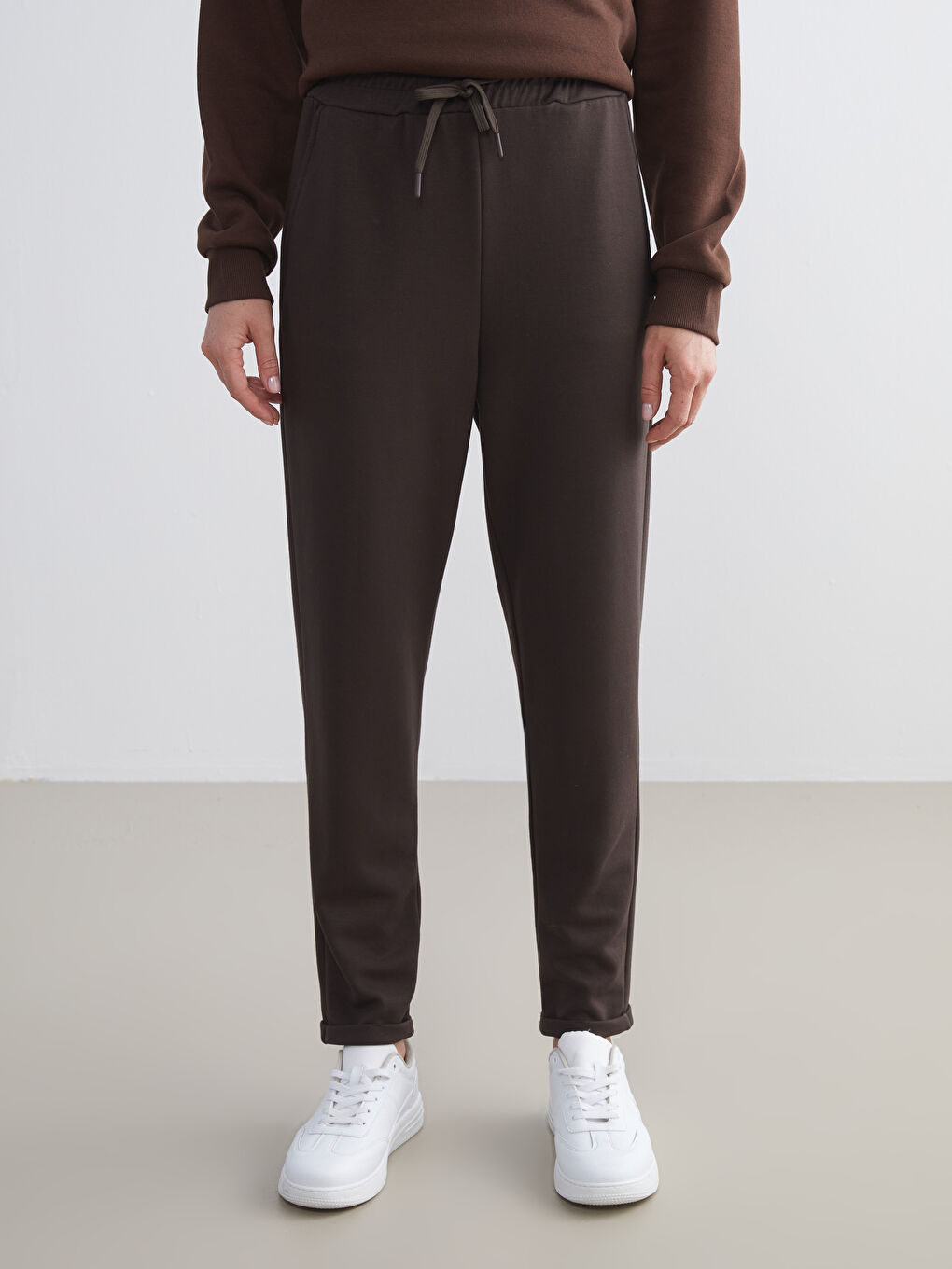 LCW Modest Women's Sweatpants with Elastic Waist -W5HD39Z8-HDB