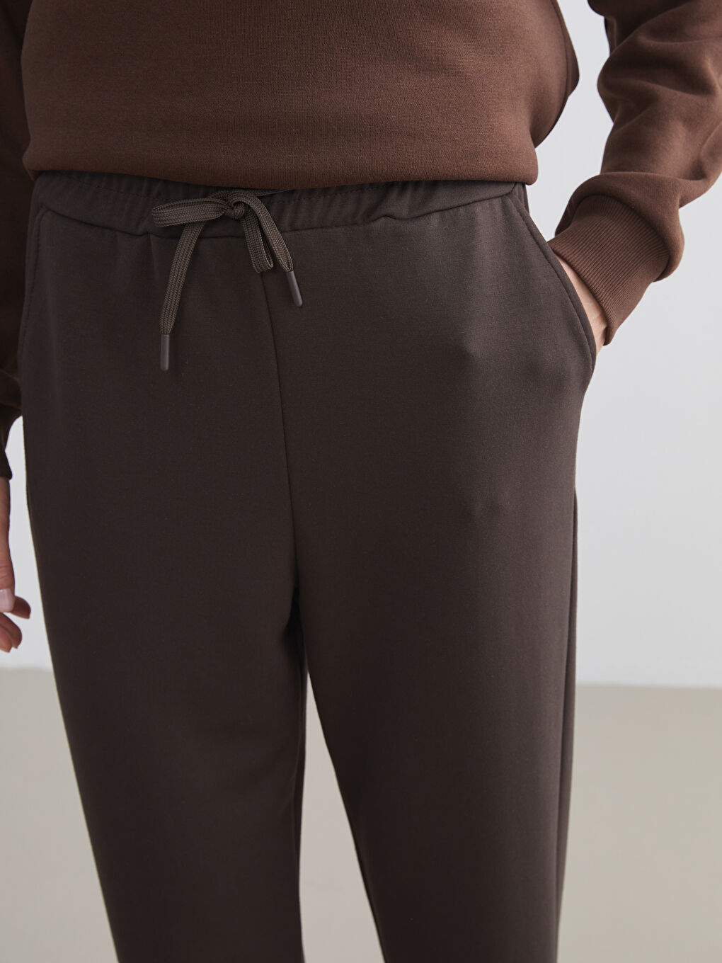 LCW Modest Women's Sweatpants with Elastic Waist -W5HD39Z8-HDB