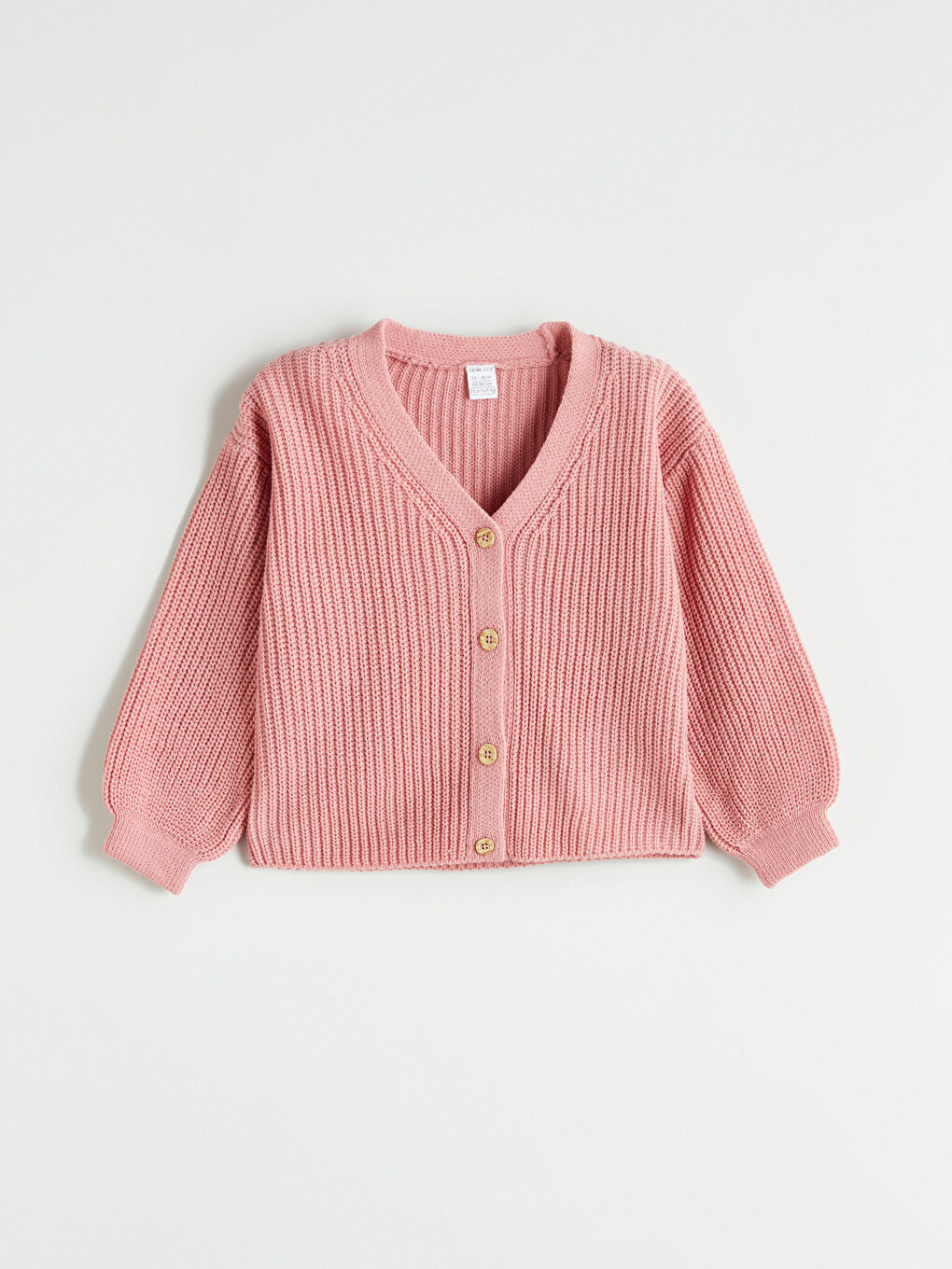 LCW ECO V Neck Girls' Knitwear Cardigan -W5HD40Z1-Y1X