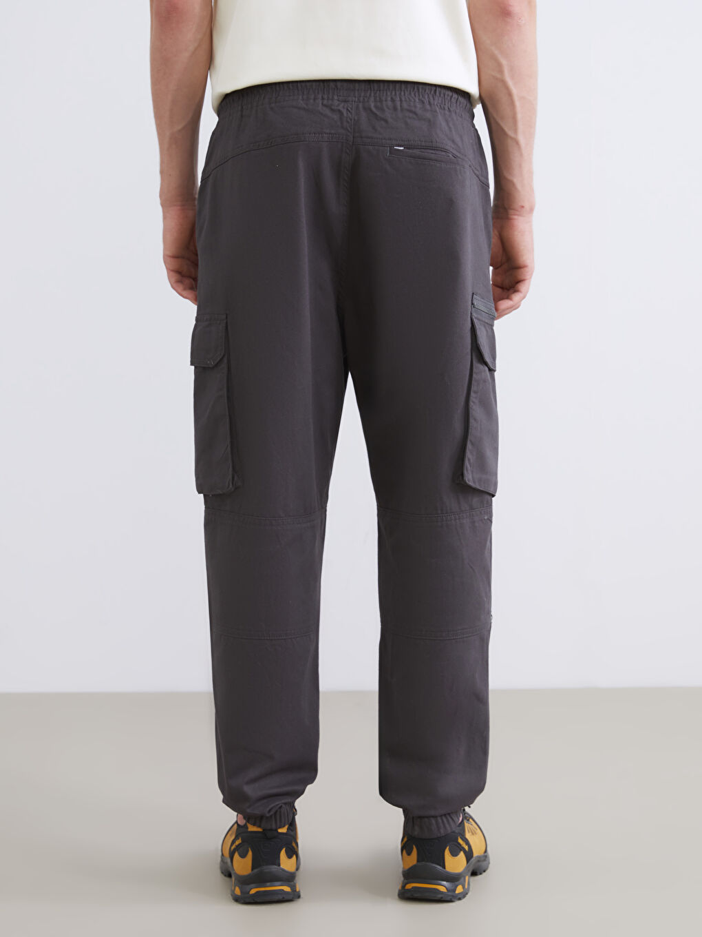 Standard Fit Men's Cargo Trousers-3