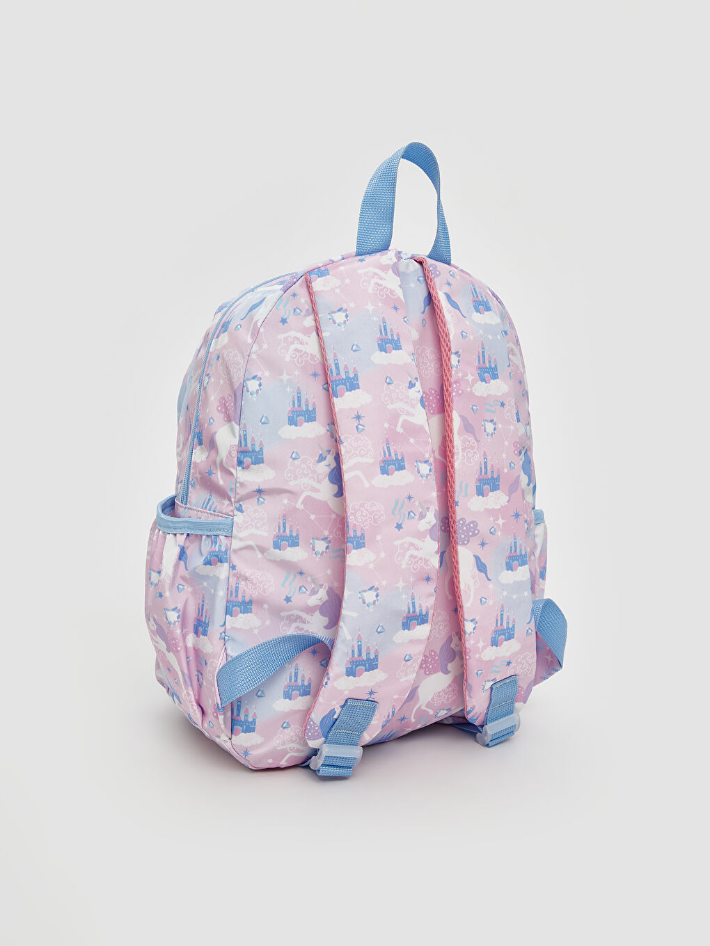 Karışık Fermuarlı Kız Çocuk Sırt Çantası-2
