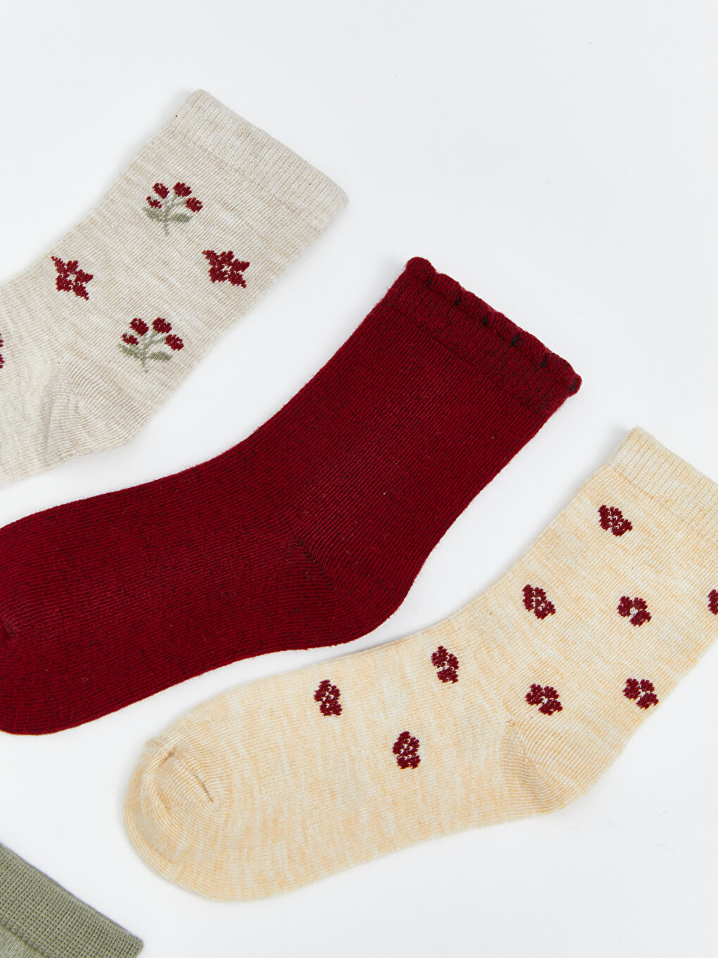 Printed Baby Girls' Ankle Socks 5-packs-1
