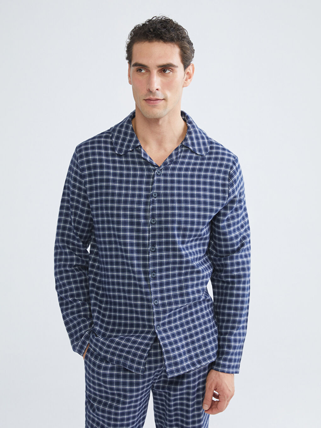 Піжамний Комплект Чоловічий Звичайного Крою-1