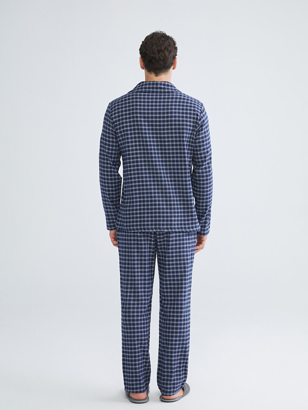 Піжамний Комплект Чоловічий Звичайного Крою-3