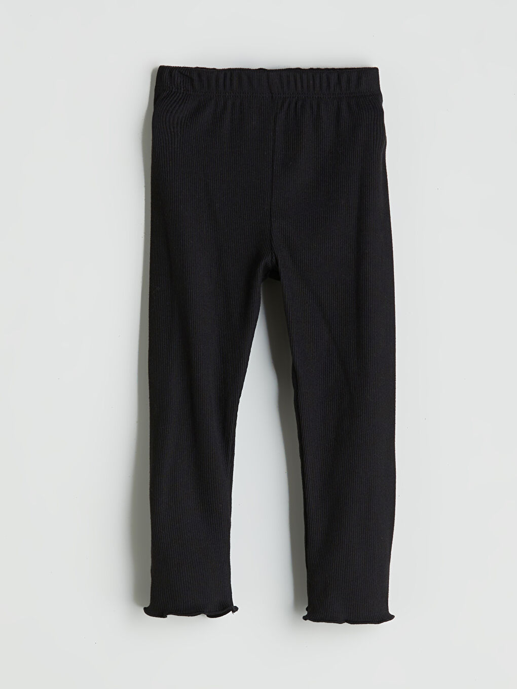 Elasticated Waist Basic Girls' Leggings-2