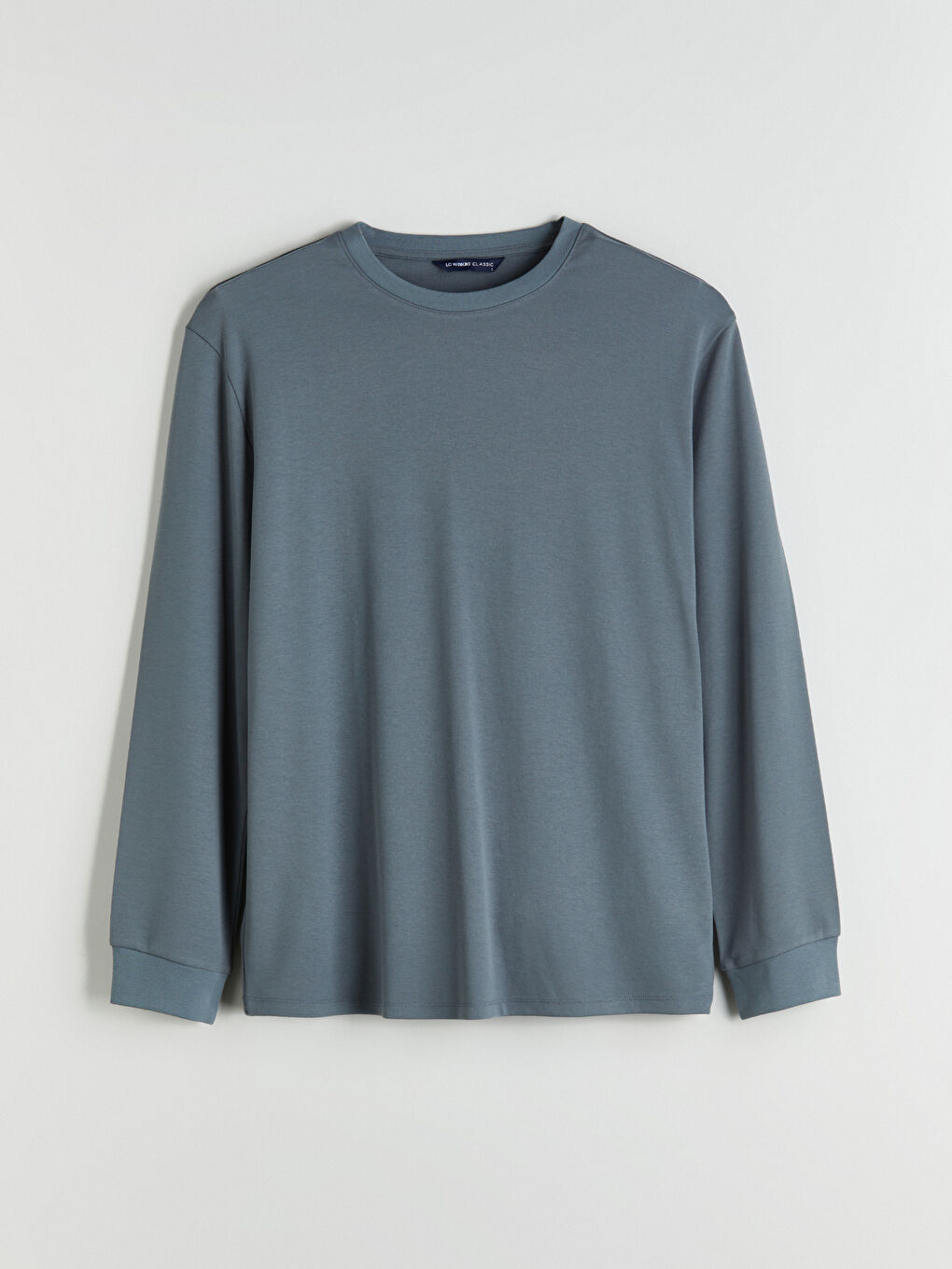 Crew Neck Long Sleeve Men's Sweatshirt-4