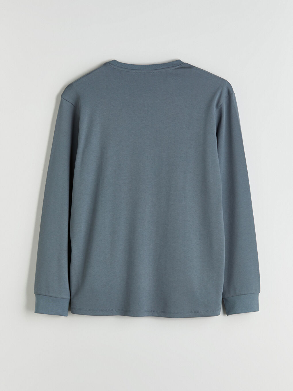 Crew Neck Long Sleeve Men's Sweatshirt-5