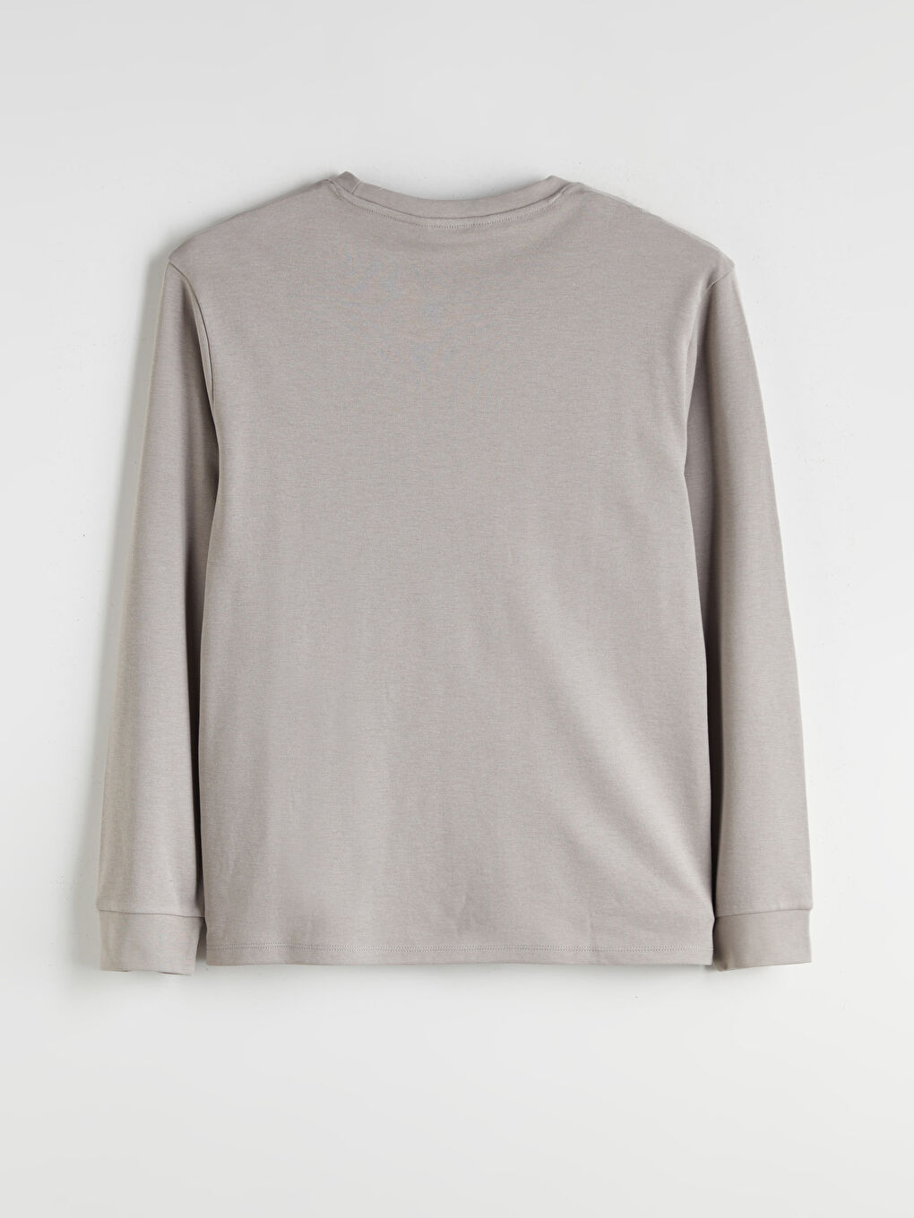 Crew Neck Long Sleeve Men's Sweatshirt-5