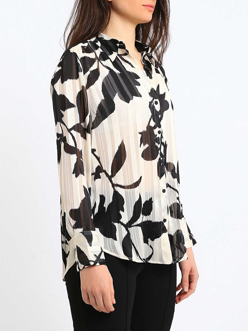 قميص نساء زهري-3