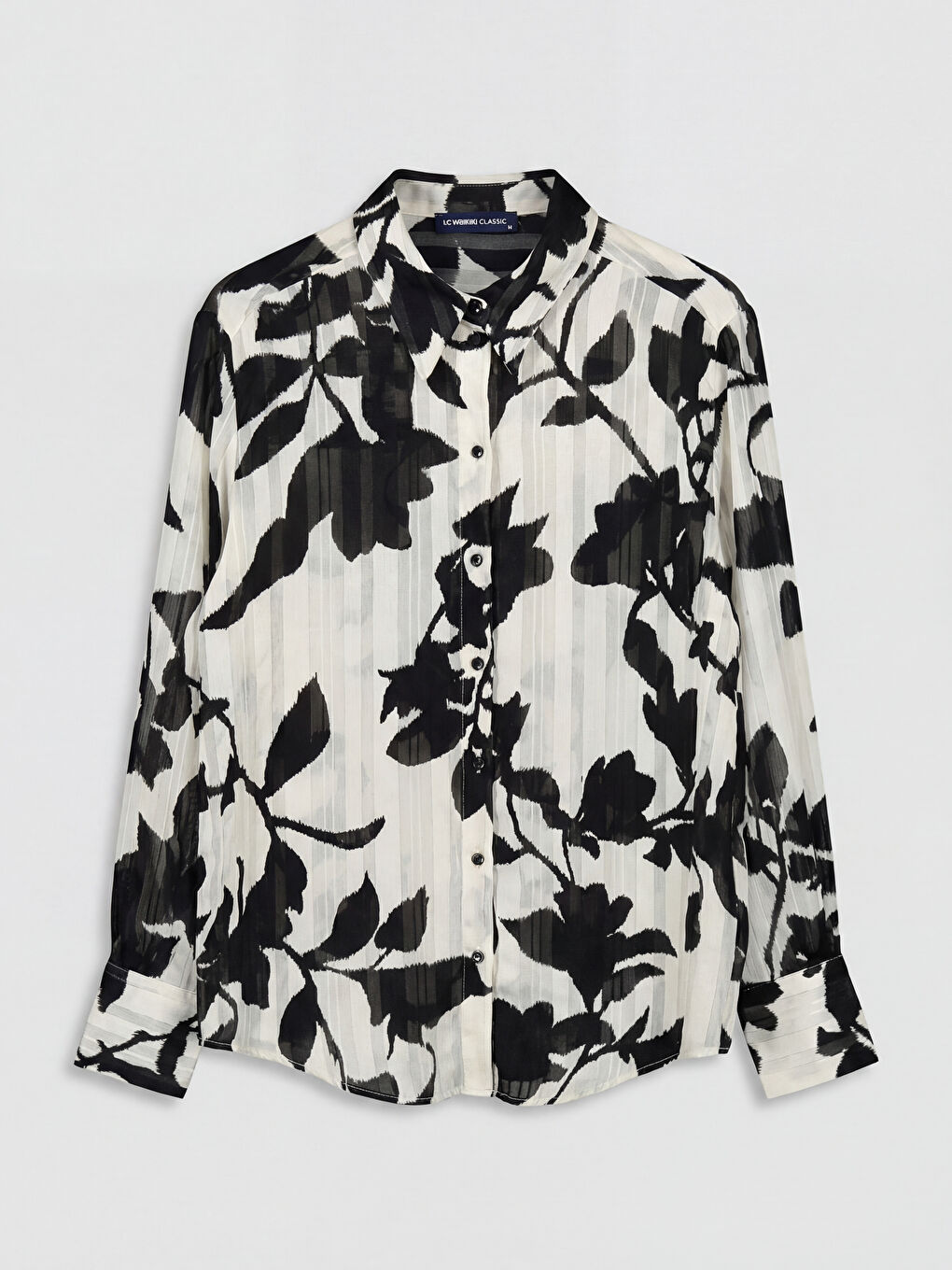 Cămașă Florală pentru Femei-5