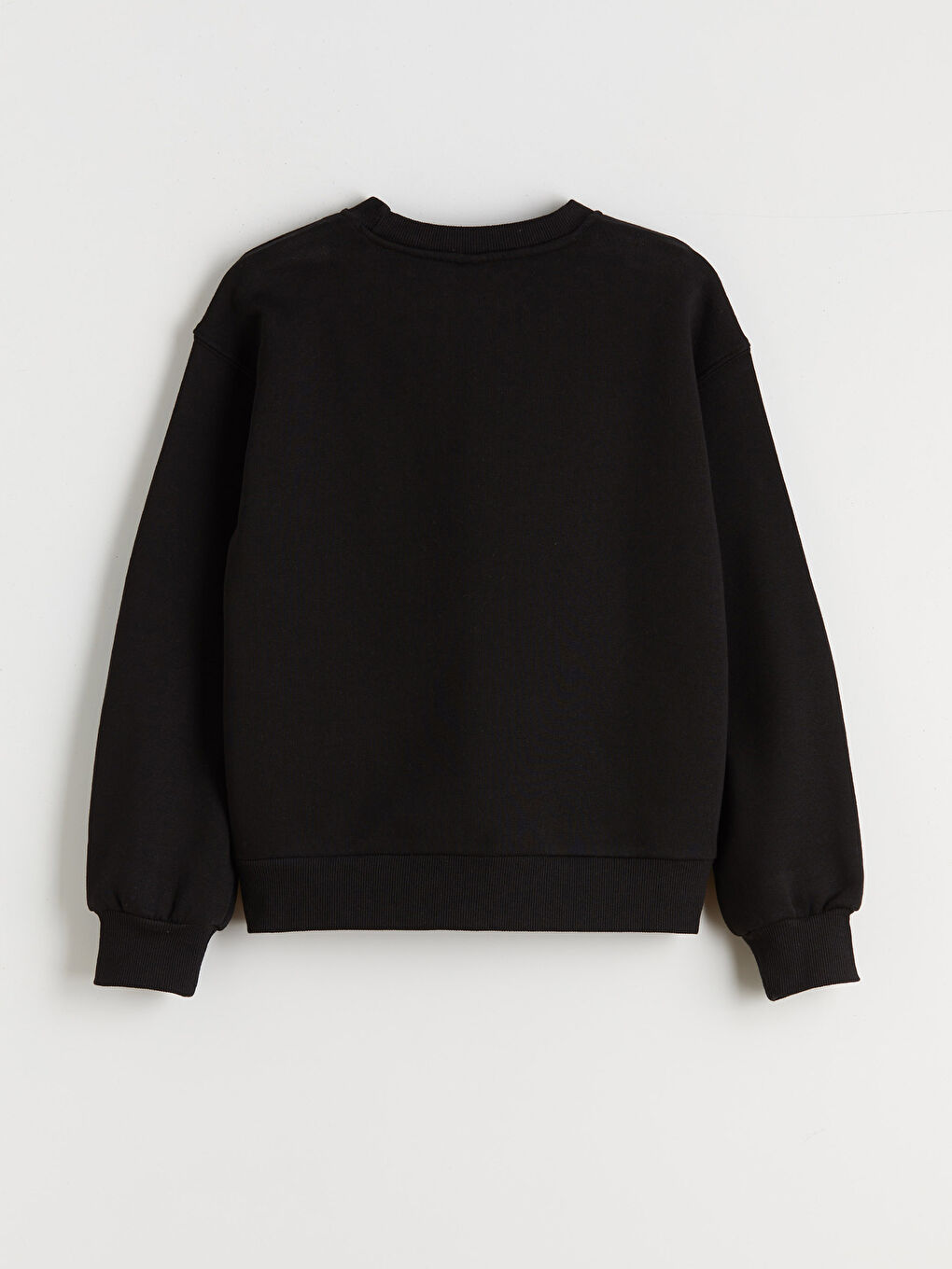 қыздарға арналған дөңгелек жағалы гүлді свитшот 2 данадан тұратын-2