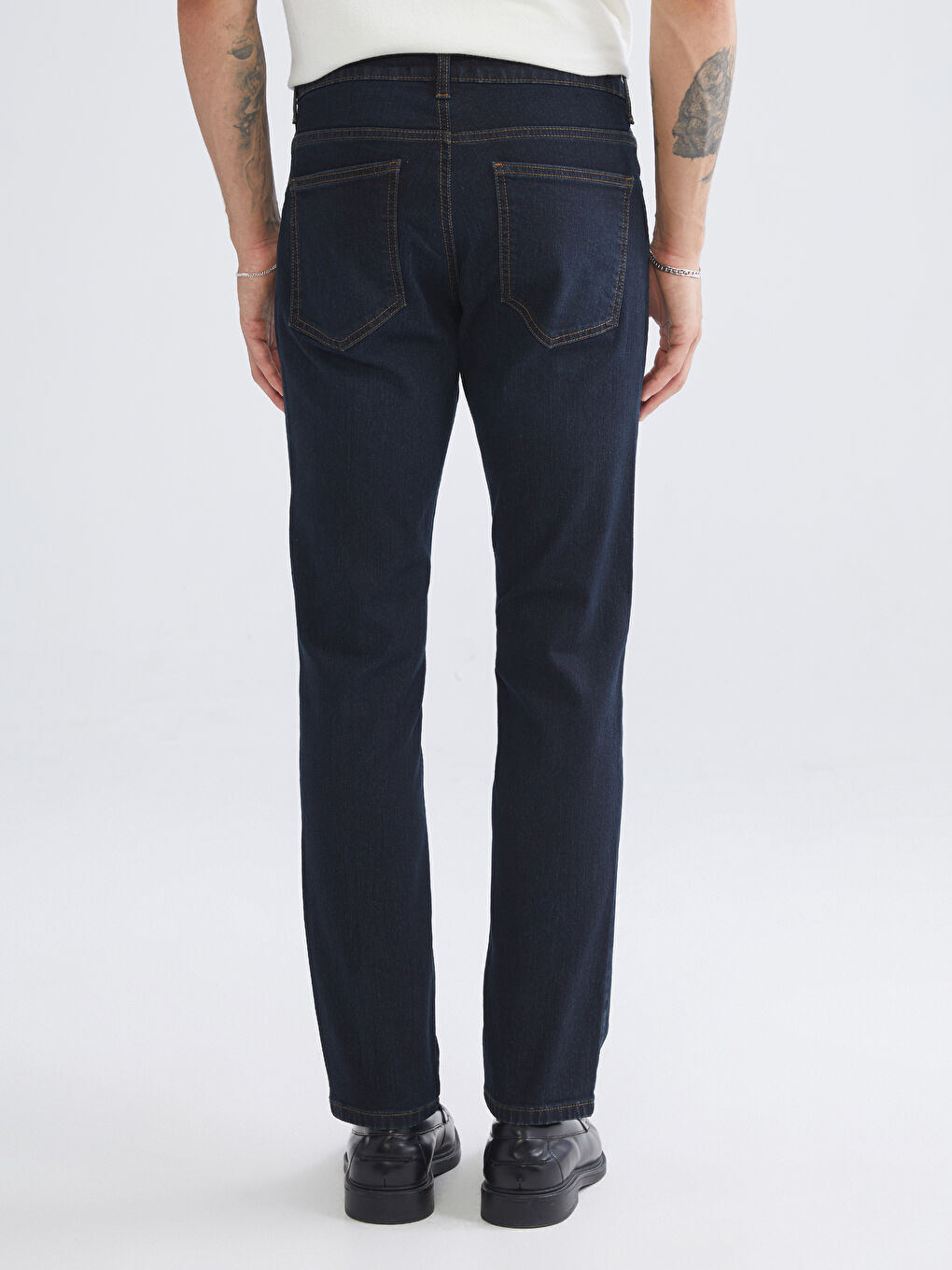 İndigo 750 Slim Fit İçi Polarlı Kışlık Erkek Jean Pantolon-3