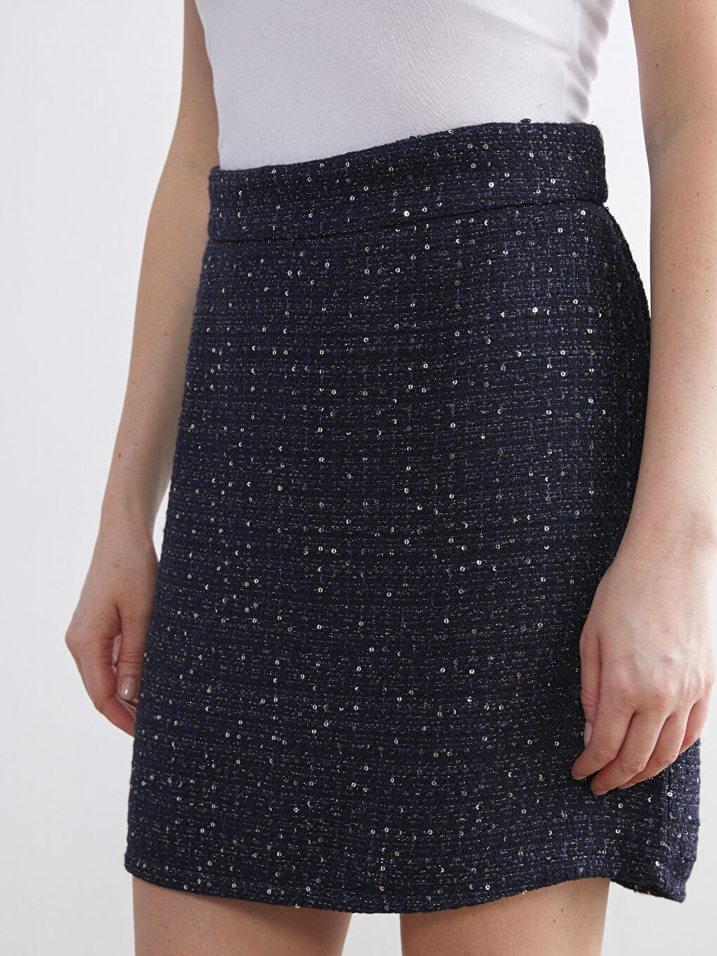 Woman BLUE Skirt-2