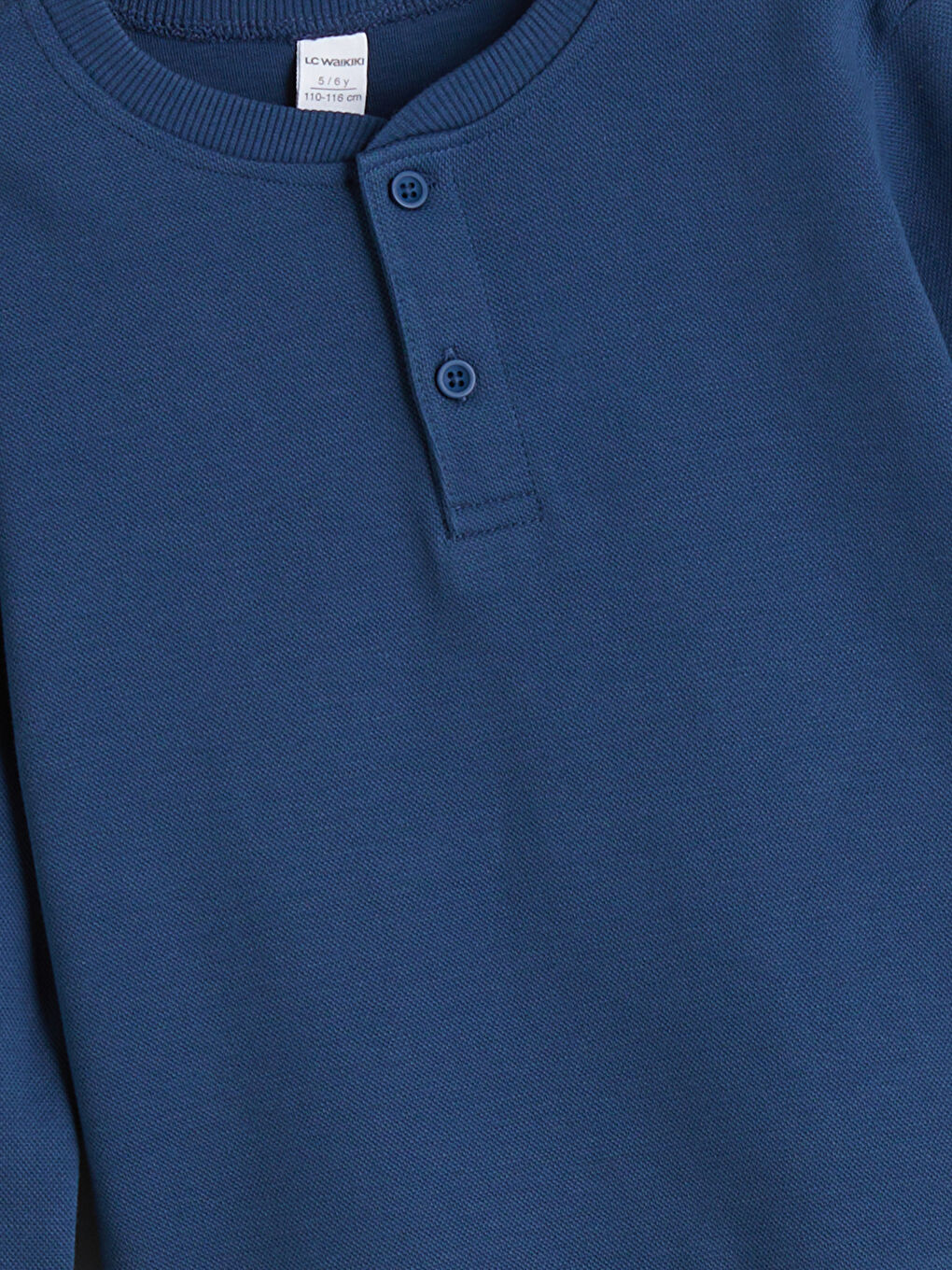 Petrol Erkek Çocuk Basic Sweatshirt-1