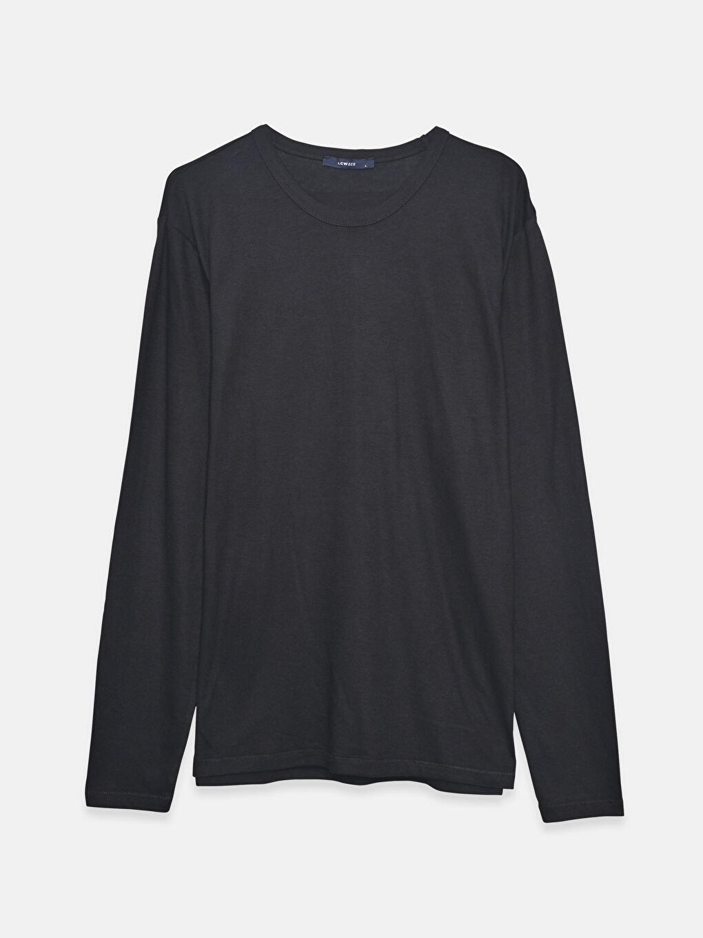 Rundhalsausschnitt Langarm T-Shirt für Herren