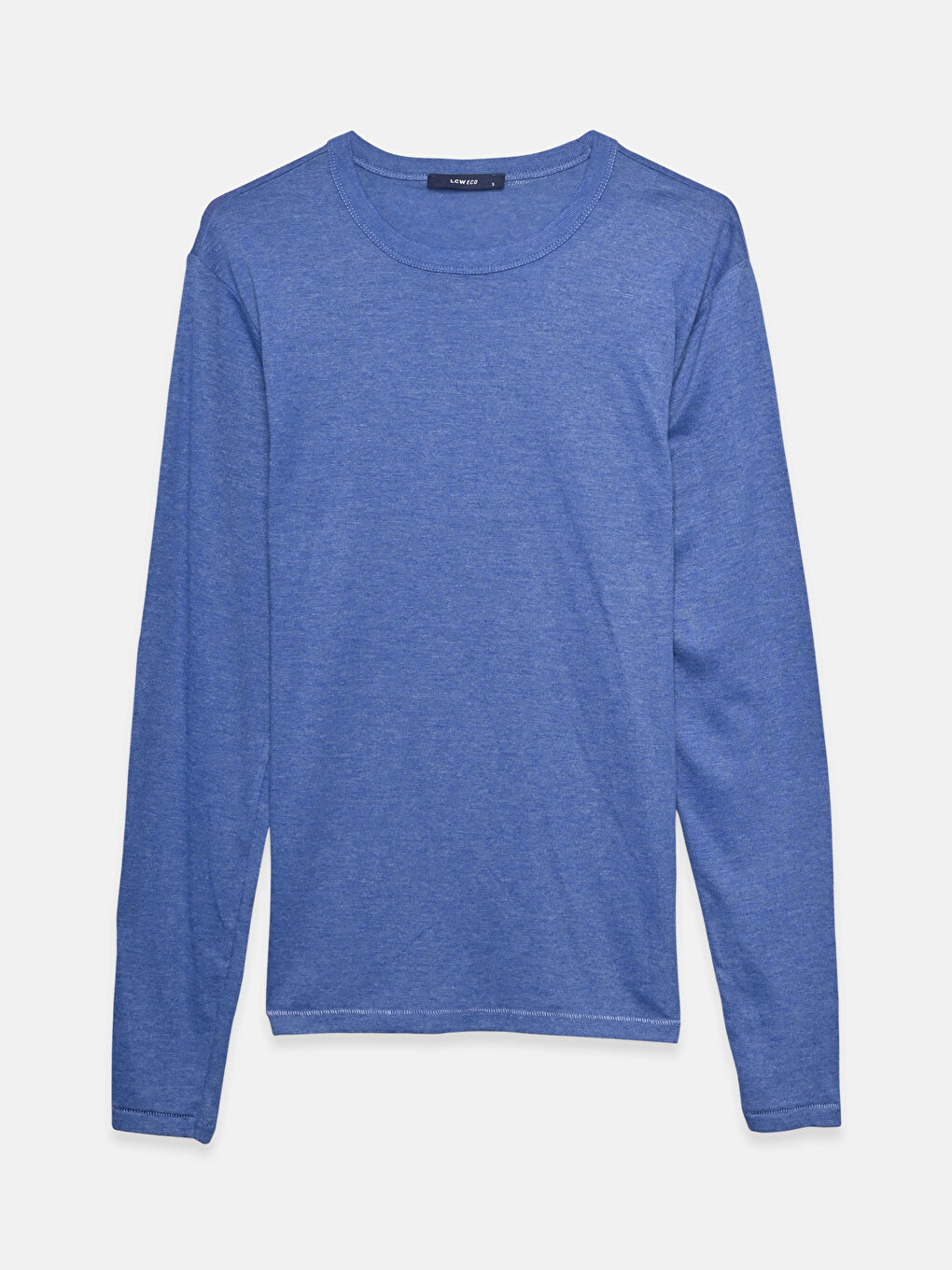 Rundhalsausschnitt Langarm T-Shirt für Herren