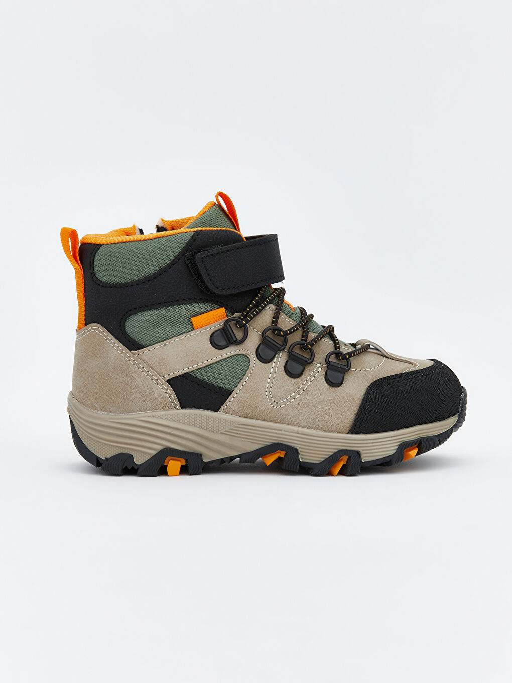 Bej Bağcıklı Erkek Bebek Kar Botu-1