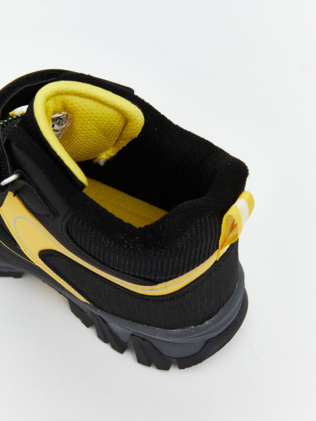 Siyah Cırt Cırtlı Bağcıklı Erkek Çocuk Trekking Bot-5