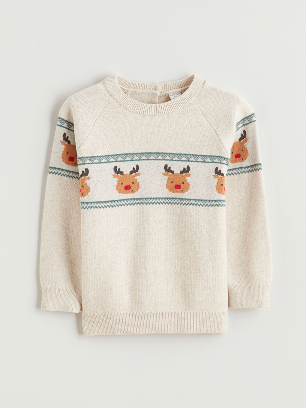 Crew Neck Baby Boys' Sweater