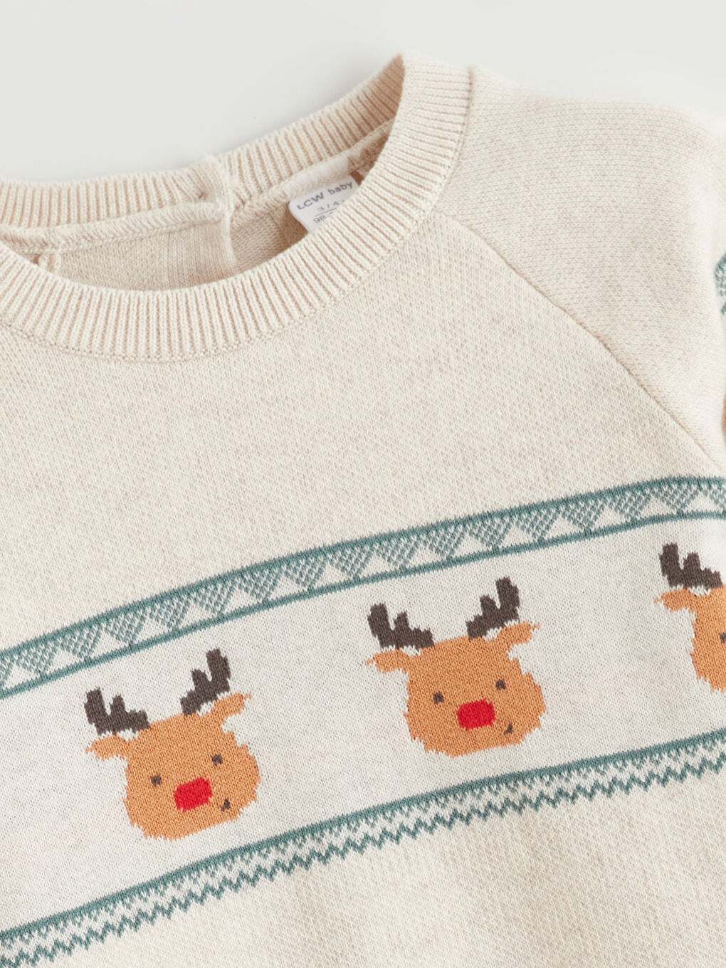 Crew Neck Baby Boys' Sweater-1