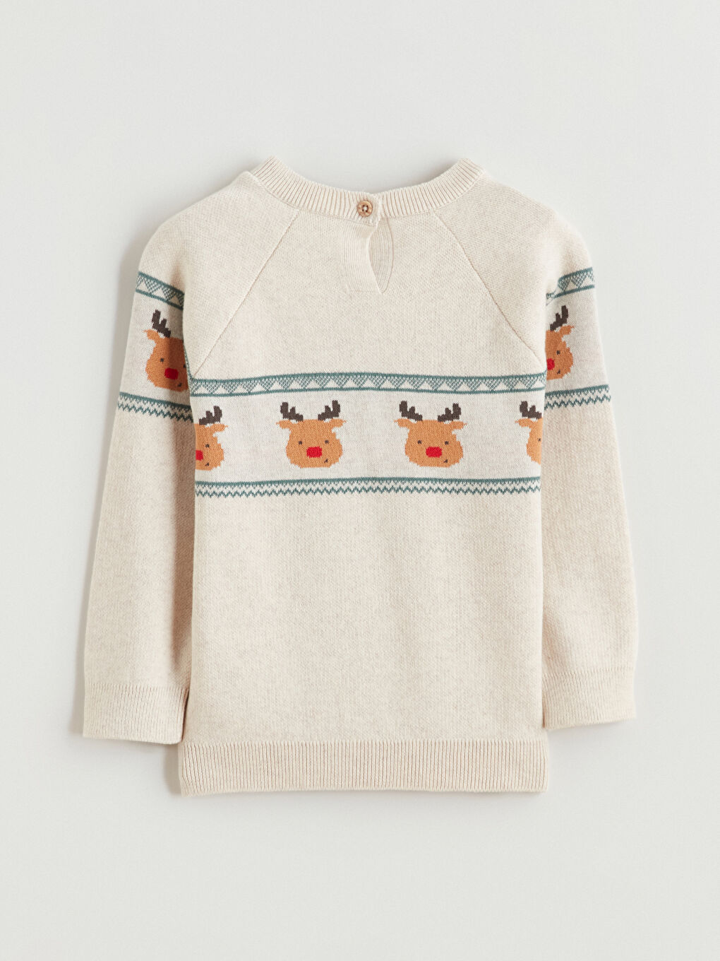 Crew Neck Baby Boys' Sweater-2