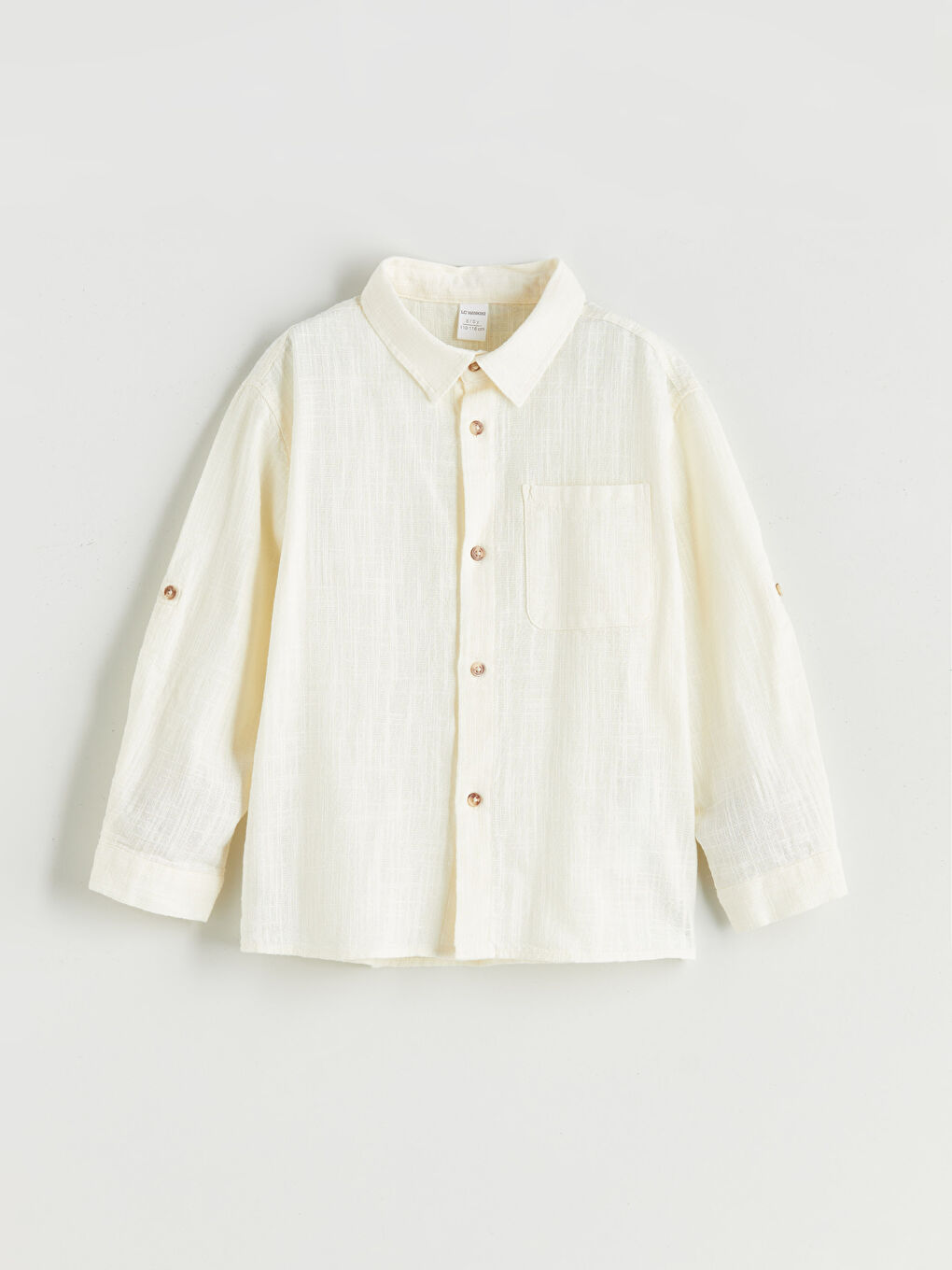 LCW Kids Long Sleeve Boys' Shirt -W5HG21Z1-QVK