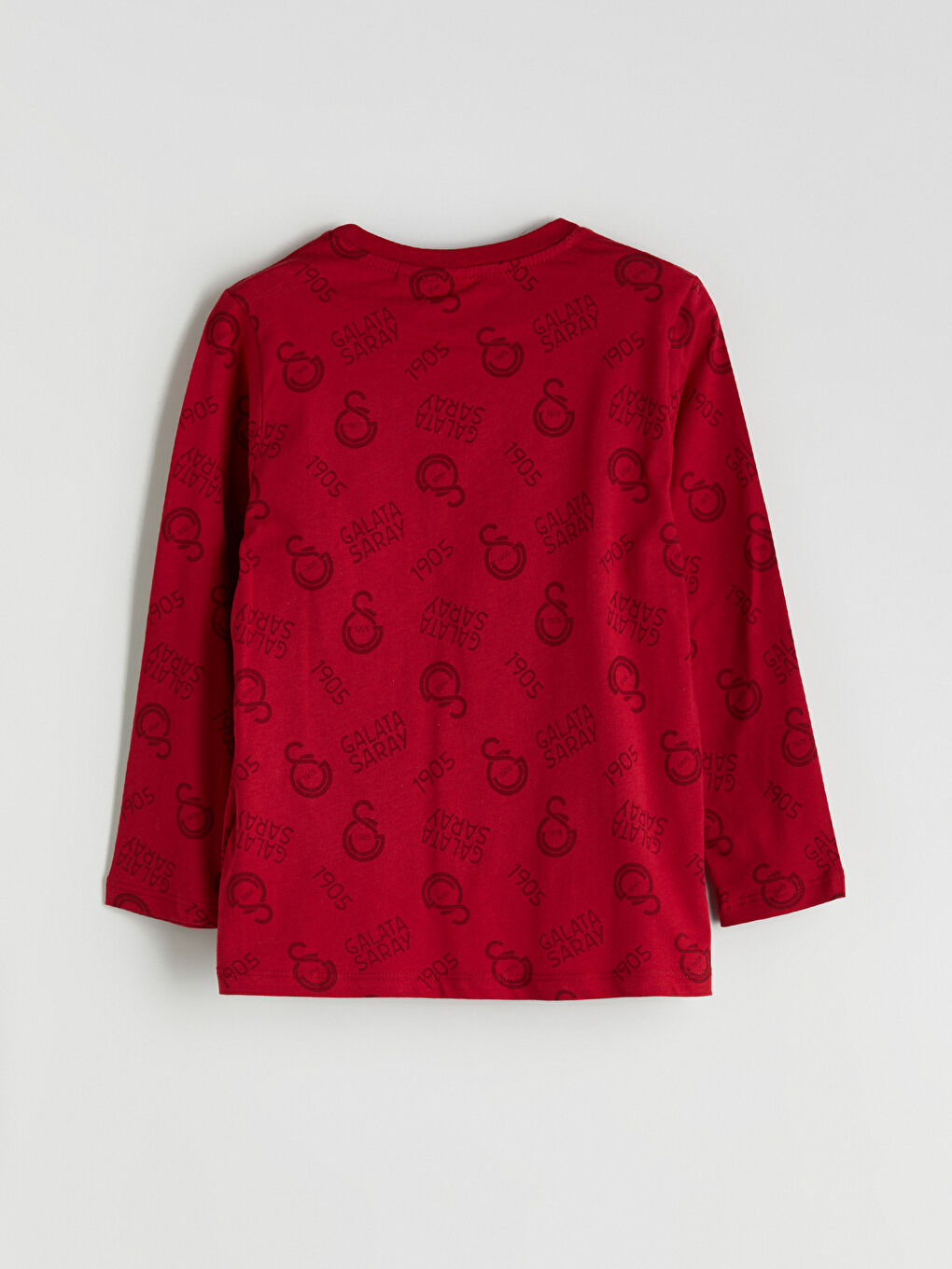 Kırmızı Bisiklet Yaka Galatasaray Baskılı Erkek Çocuk Pijama Takımı-3