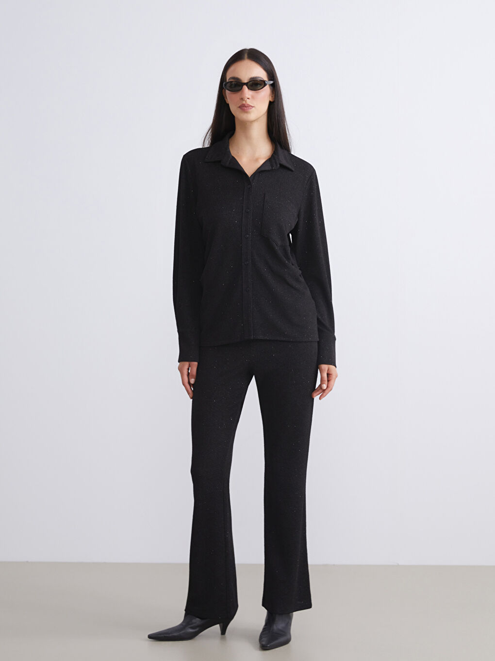 Әйелдерге арналған принтті тар пішім шалбар