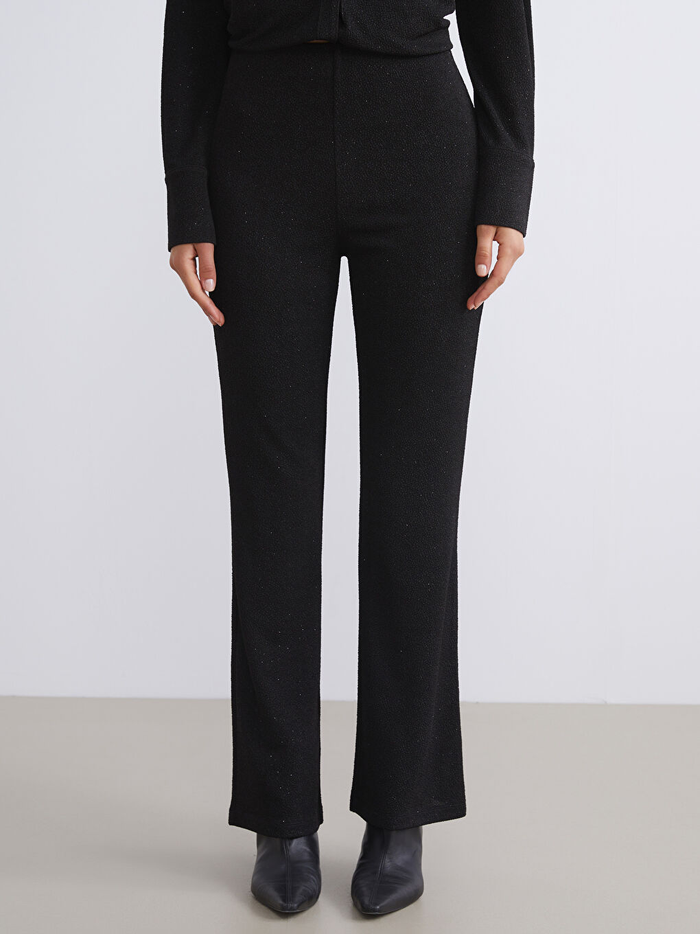 Әйелдерге арналған принтті тар пішім шалбар-1