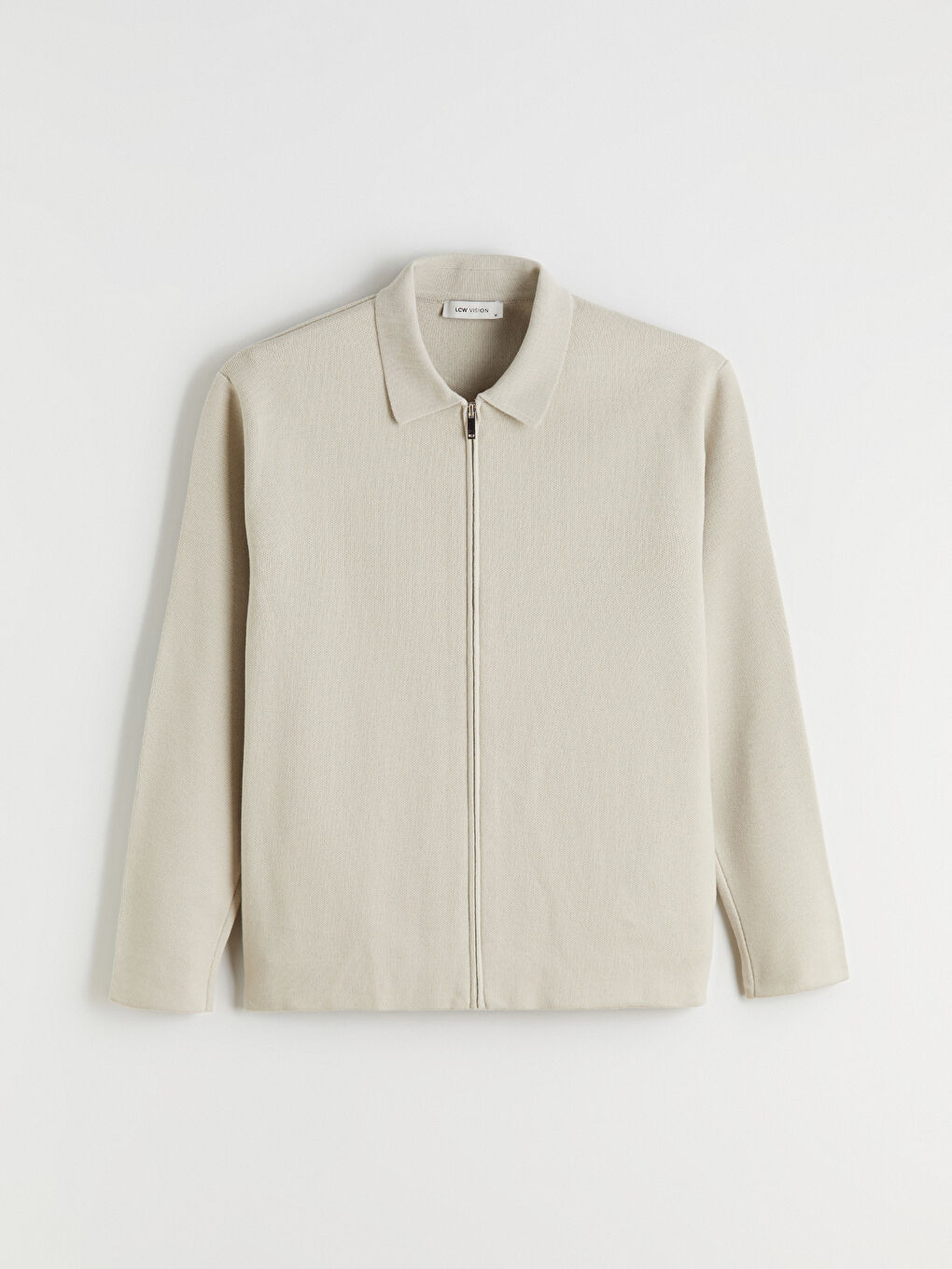 Άνδρας ΜΠΕΖ Πλεκτή ζακέτα-4