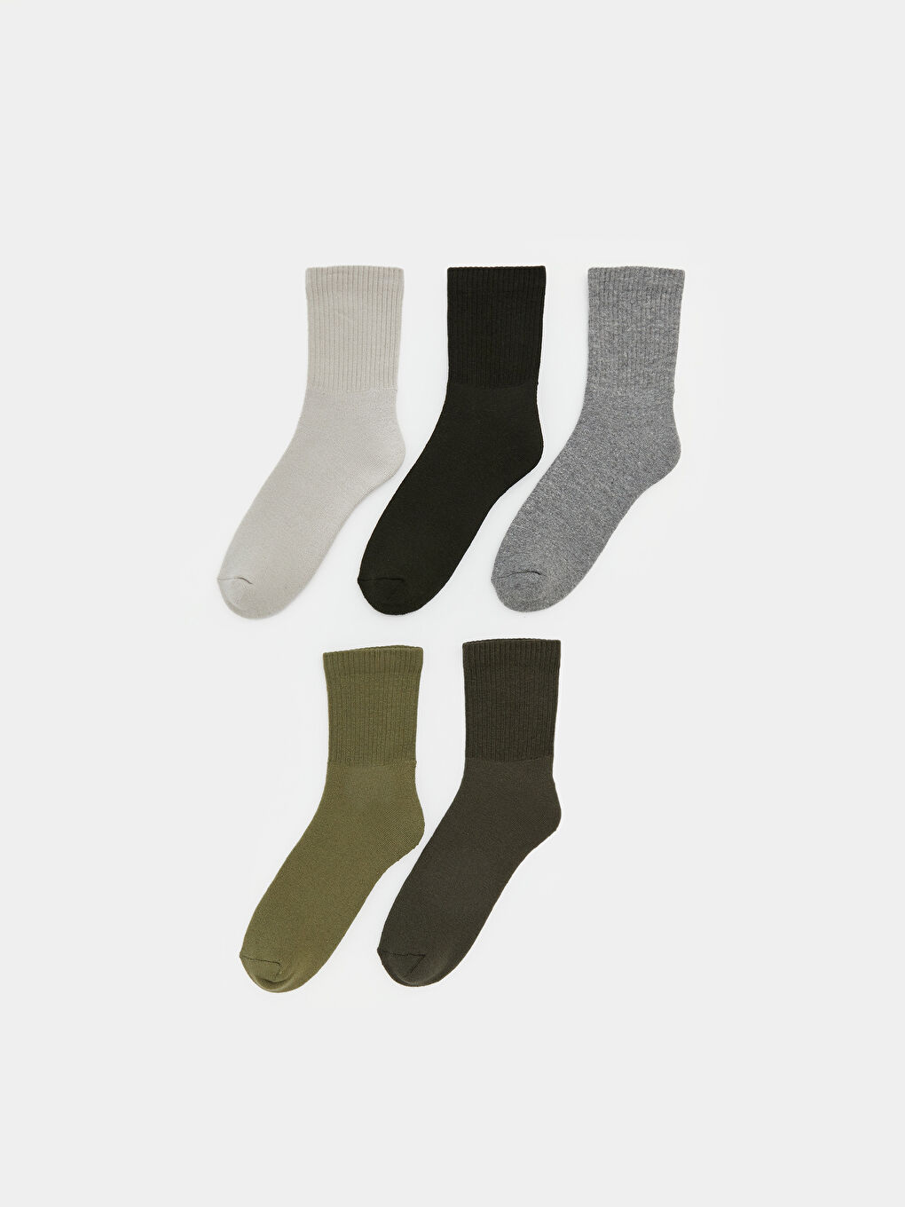 Мужские носки до щиколотки, комплект из 5 штук-1