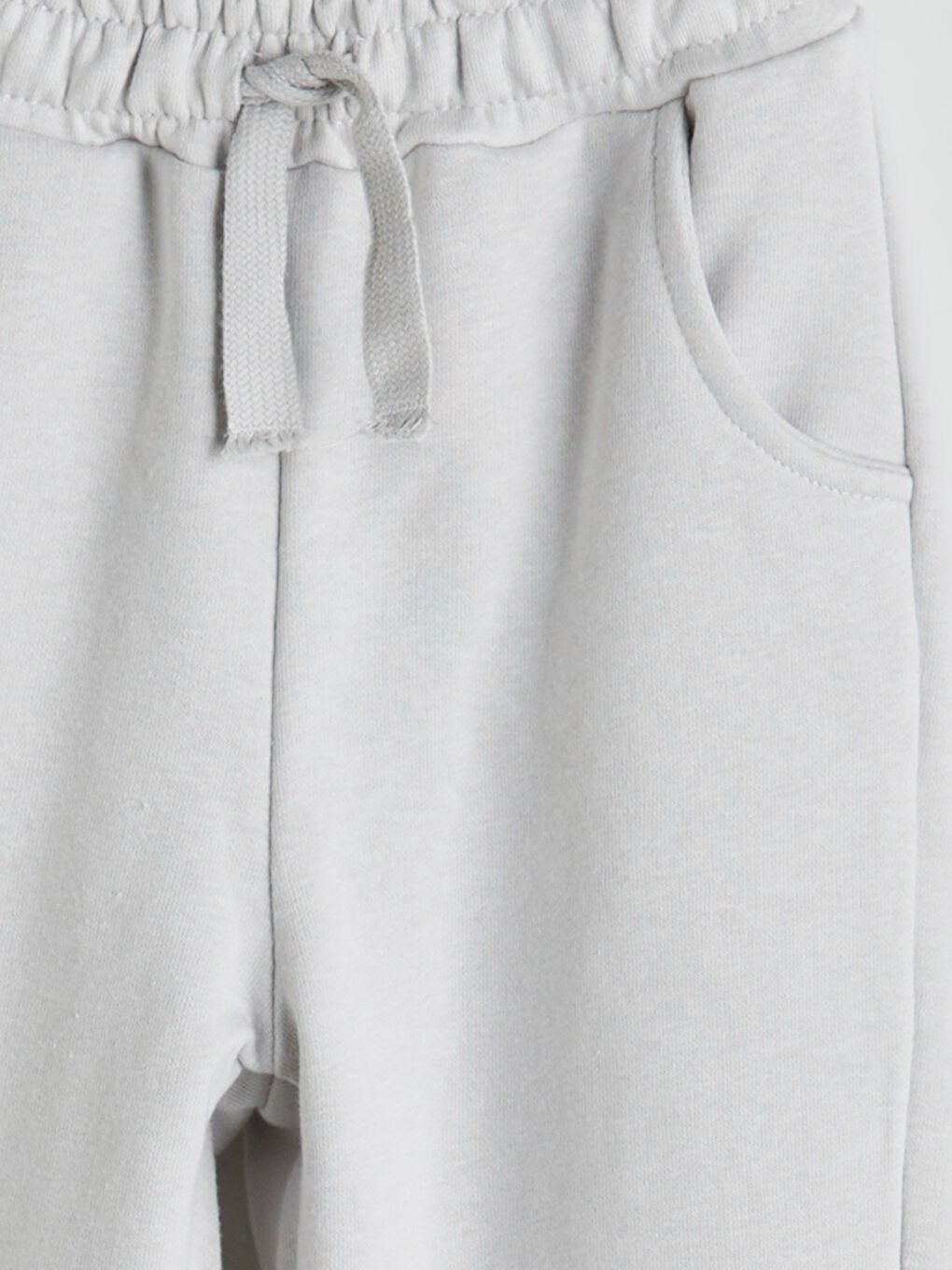Gri Beli Lastikli Erkek Çocuk Jogger Eşofman Alt 3'lü-5
