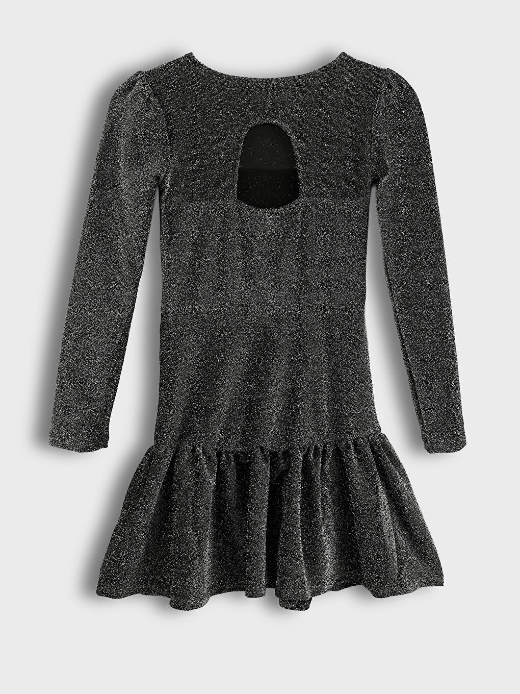 Crew Neck Girls' Dress-1