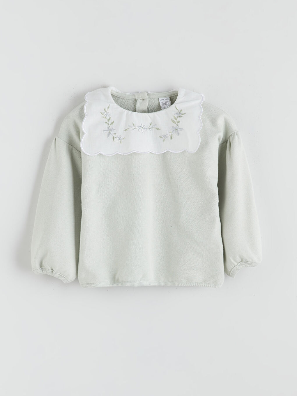 Peter Pan Collar Baby Girls' Sweatshirt and Leggings 2 Pack-1