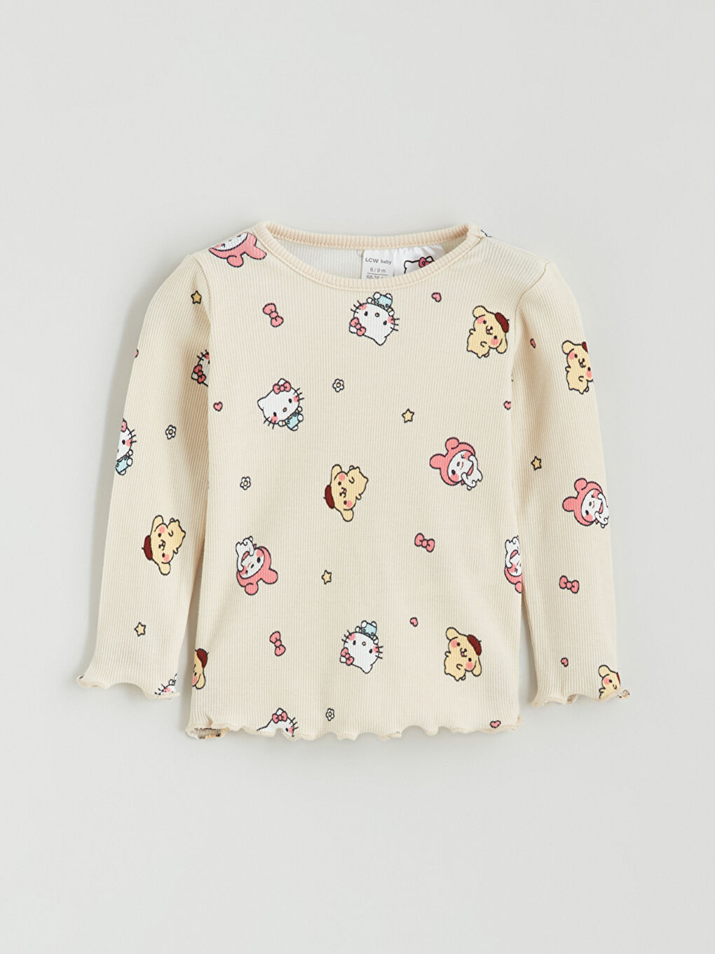 Baby Girl BEIGE Pyjama Set-3