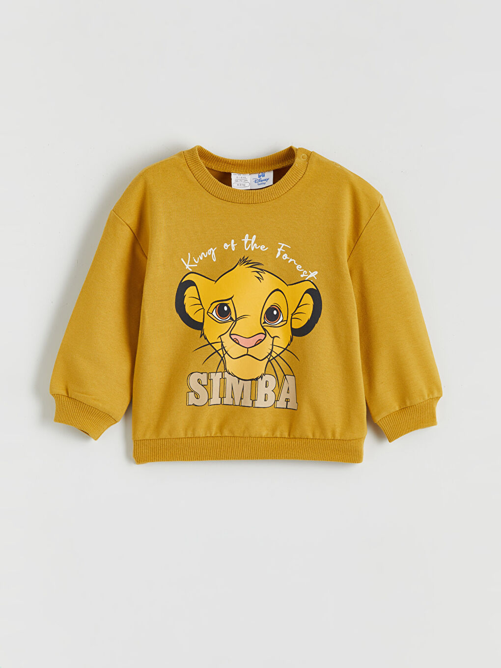 Lion King Printed Baby Boys' Sweatshirt and Sweatpants-1