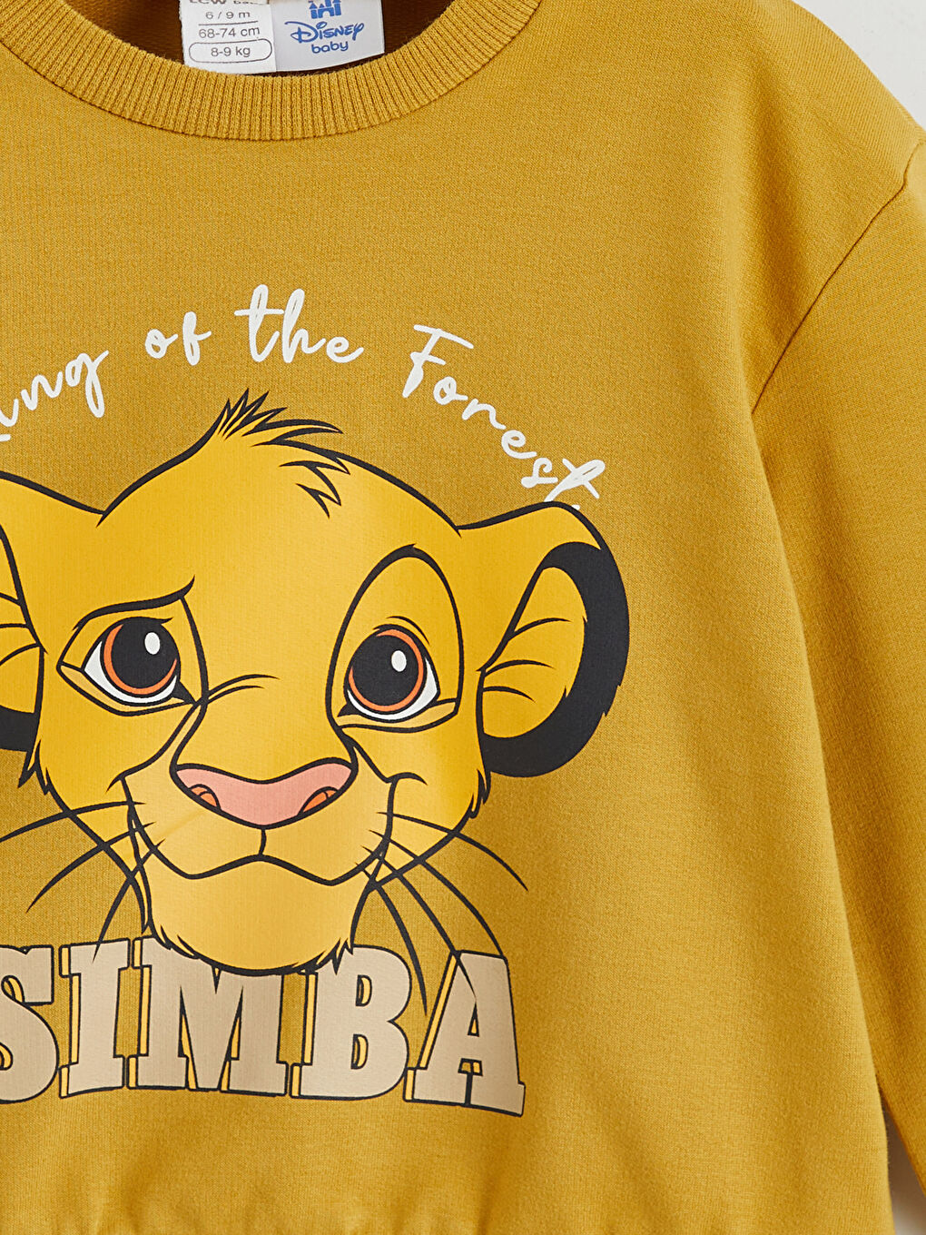 Lion King Printed Baby Boys' Sweatshirt and Sweatpants-5
