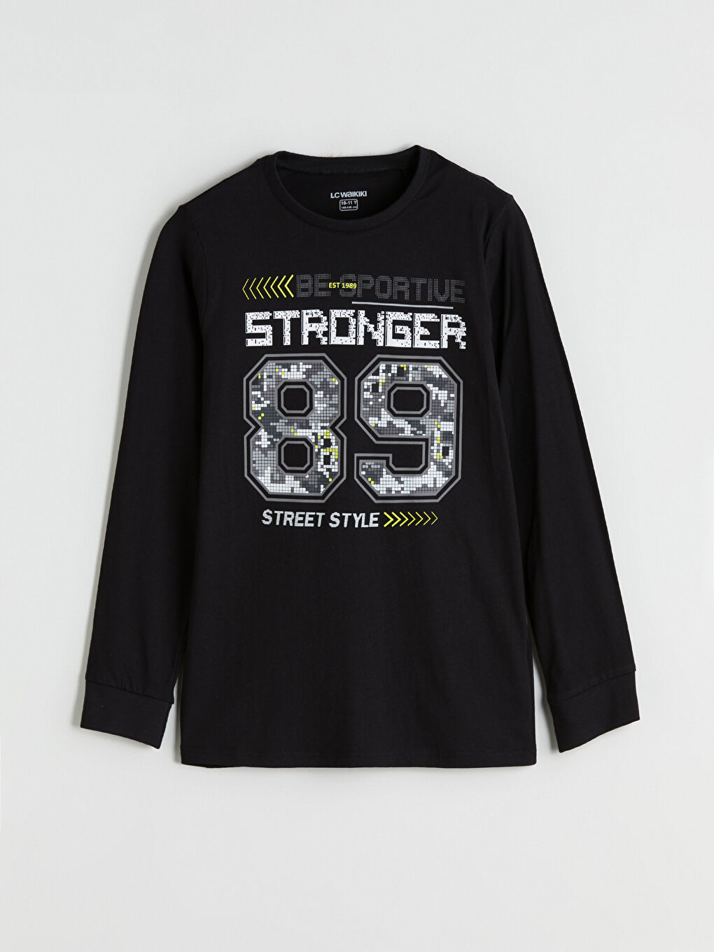 Crew Neck Boys' Pyjama Set-1