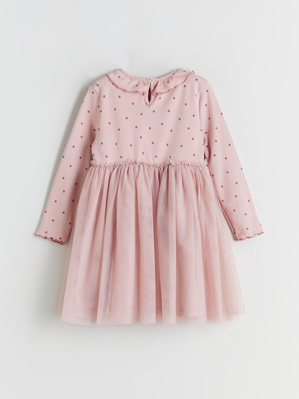 Crew Neck Girls' Tutu Dress-2