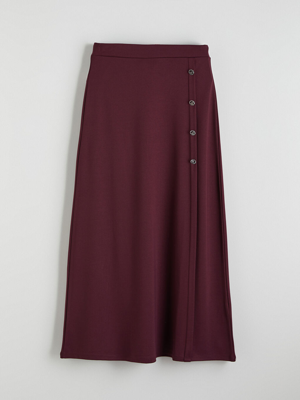 Mürdüm Beli Lastikli A Kesim Etek-4