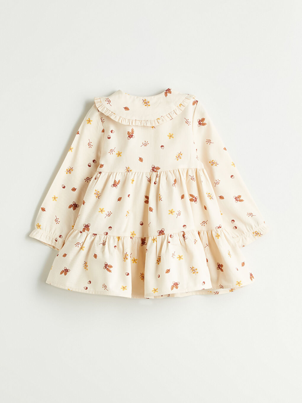 LCW ECO Baby Girl BEIGE Dress -W5HJ40Z1-LQA
