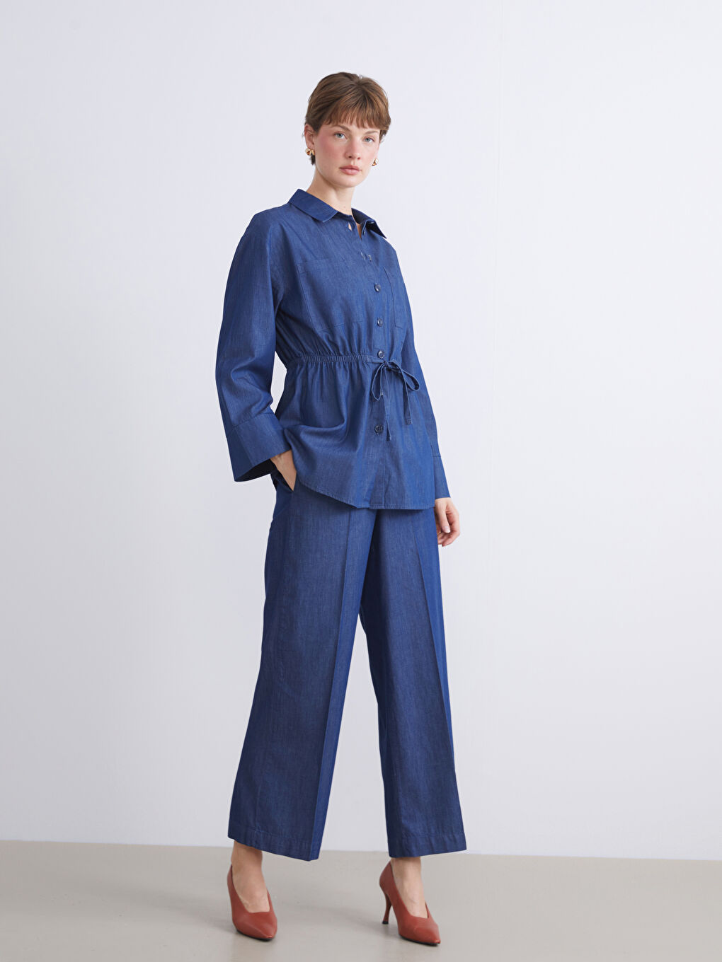 LCW Comfort Woman INDIGO Jeans -W5HJ44Z8-507