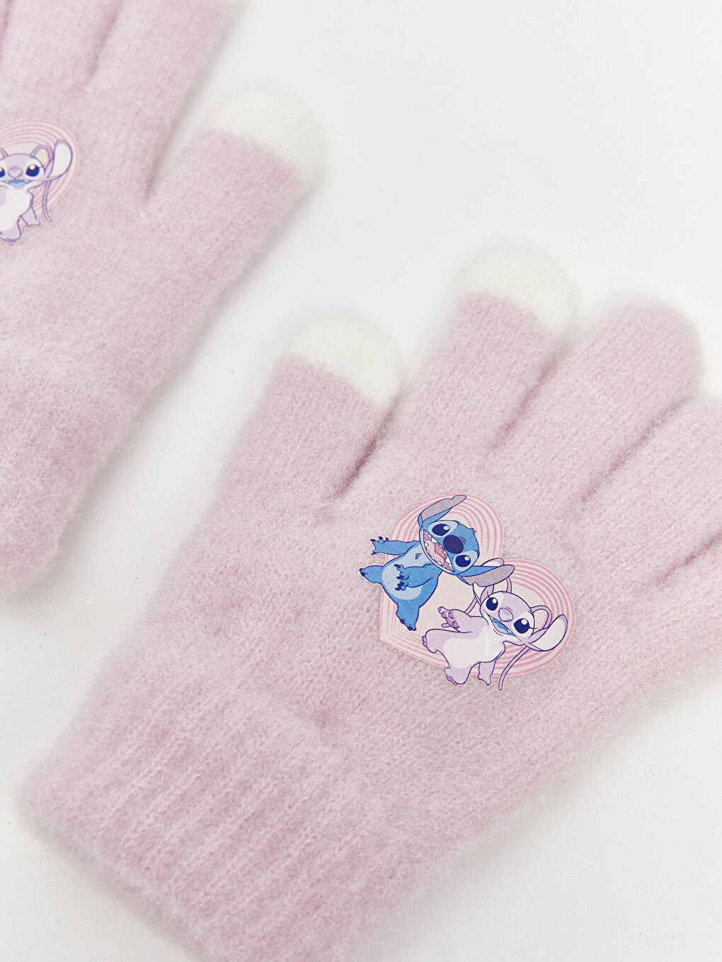 Lilo and Stitch Printed Girls' Gloves-1