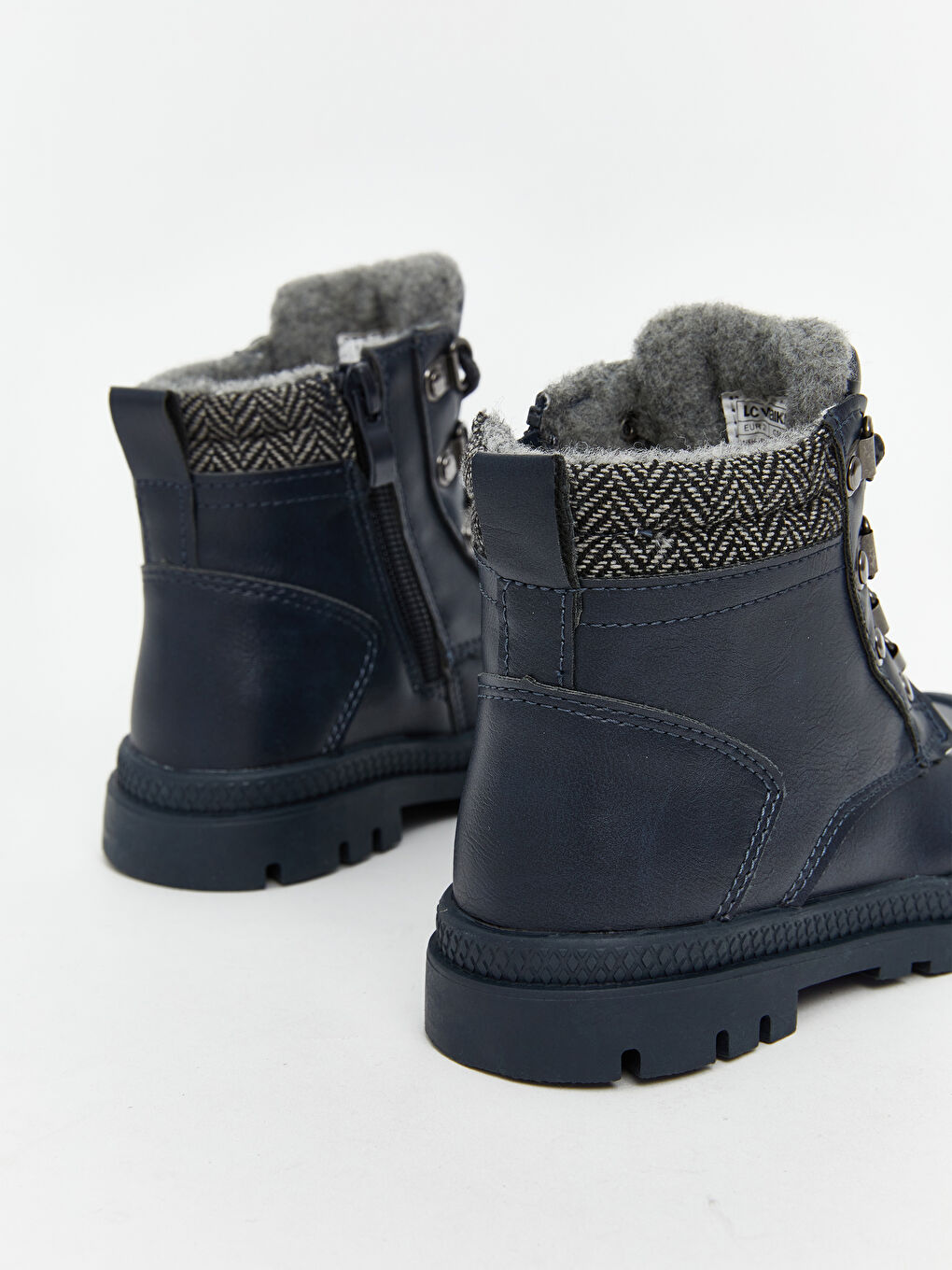 Малыши мальчики Синий Ботинки-4