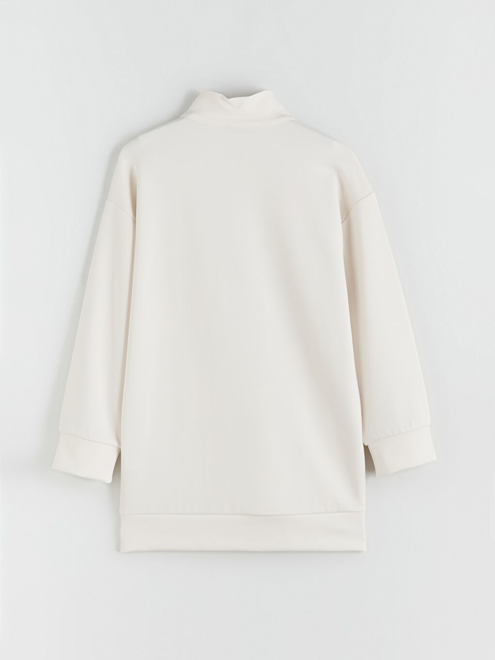 LCW Modest Funnel Neck Oversize Women's Sweatshirt Tunic -W5HJ82Z8-FEJ