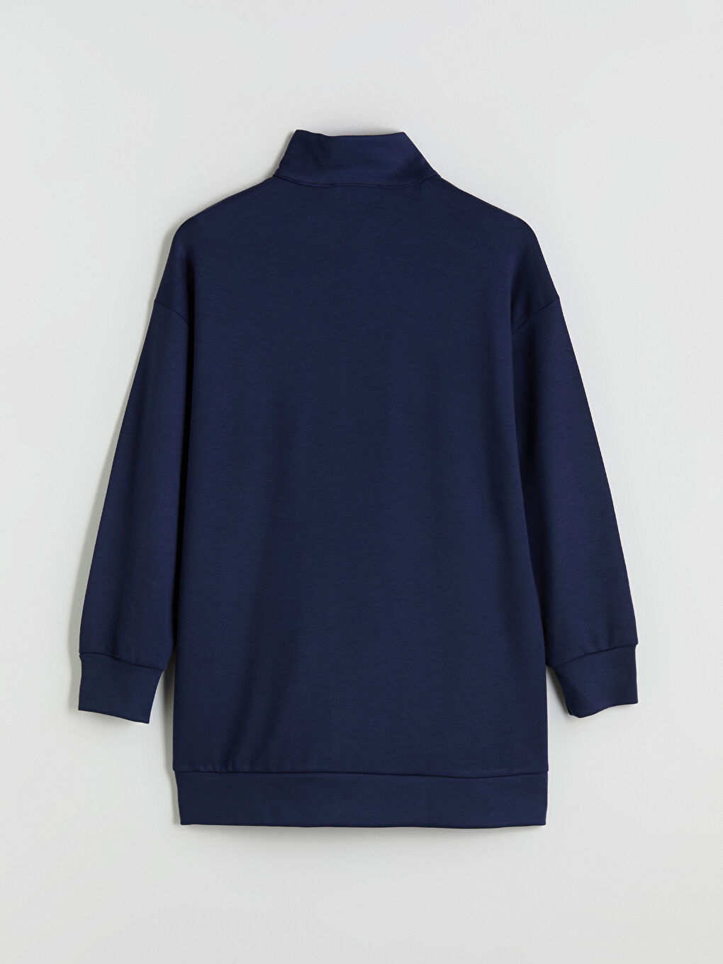 LCW Modest Funnel Neck Oversize Women's Sweatshirt Tunic -W5HJ82Z8-R43