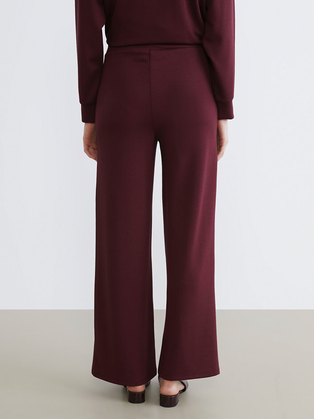 بنطال رياضي بوردو امرأة-3