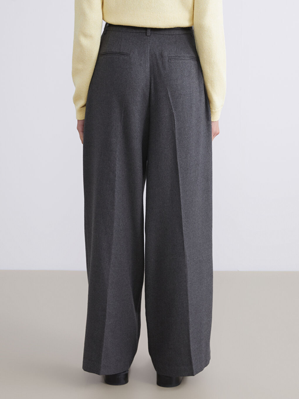 Woman ANTHRACITE Trousers-3