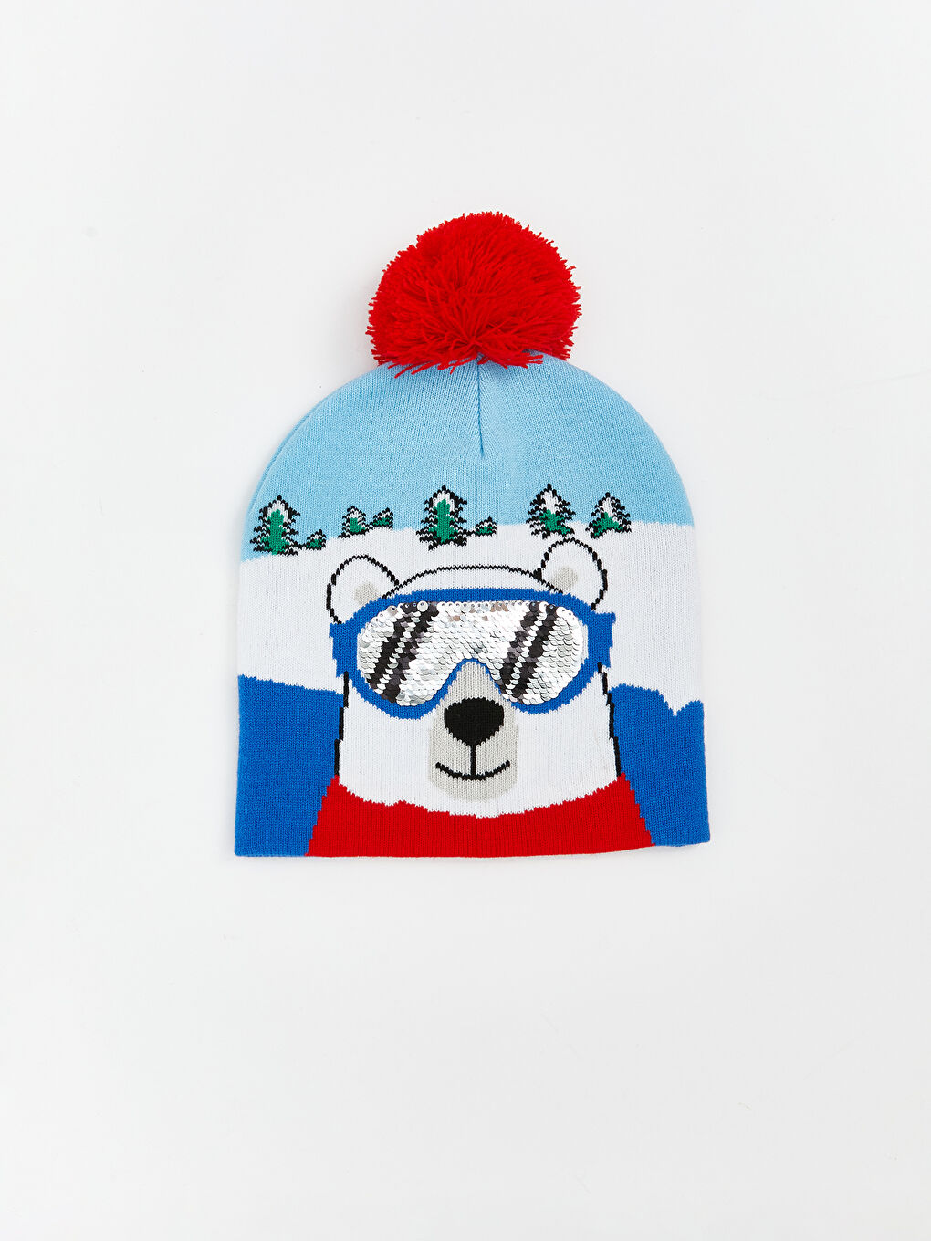 Pompom Boy's Beanie